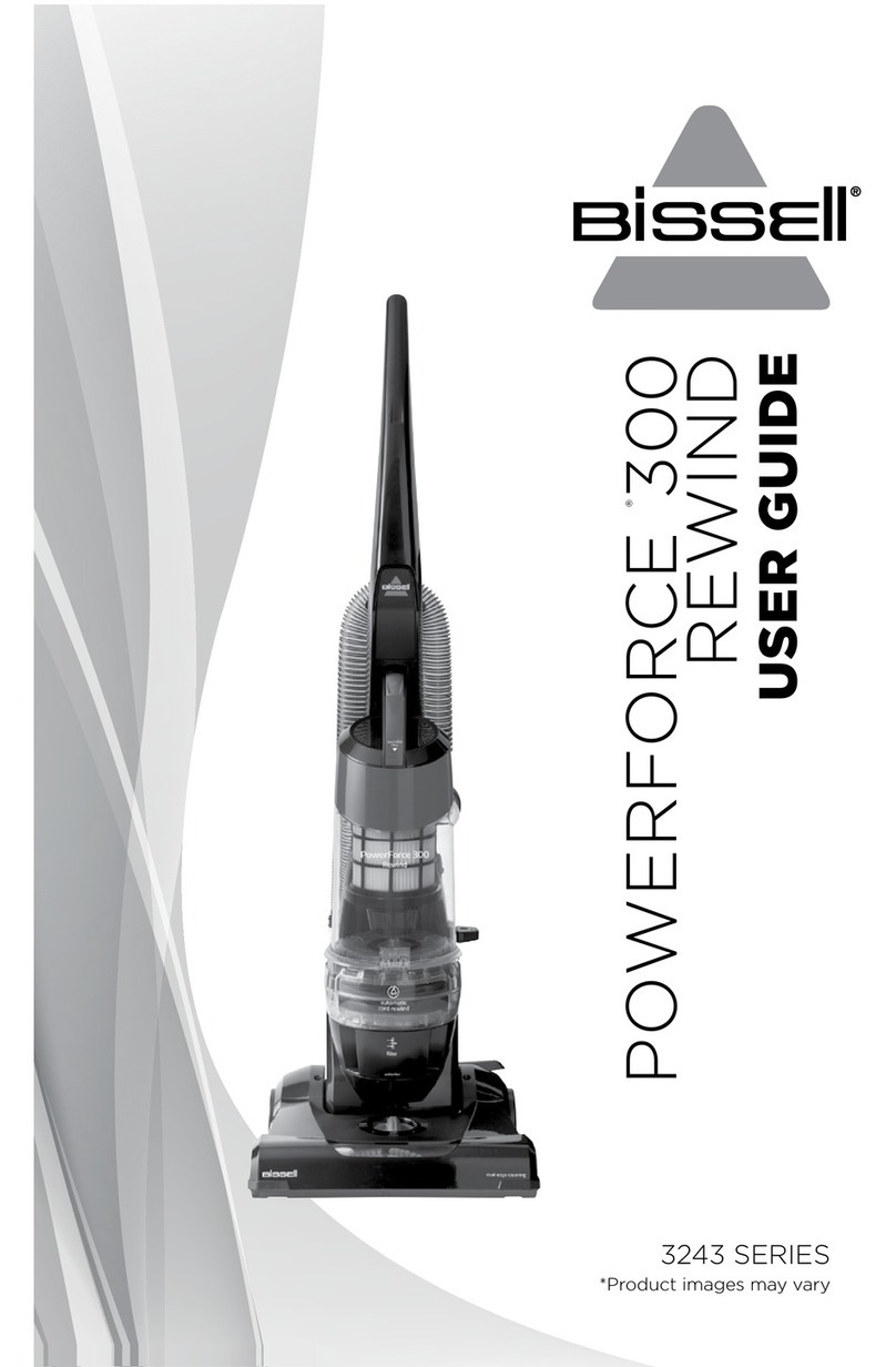 Bissell POWERFORCE 300 REWIND user guide