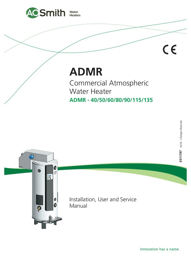 A.O. Smith ADMR - 40 Troubleshooting guide