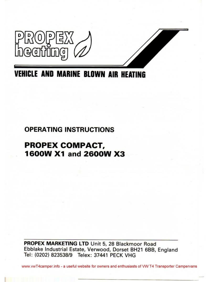 Propex COMPACT 1600W X1 User manual