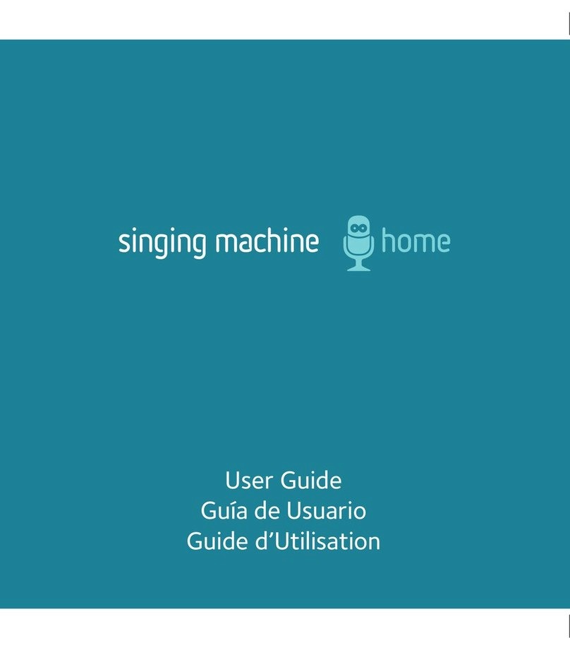 The Singing Machine Home user guide