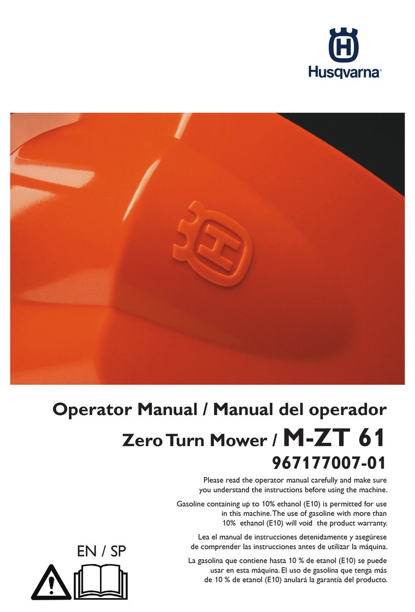 Husqvarna M-ZT 61 Operator's manual