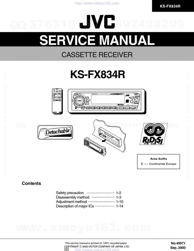 JVC KS-FX834R User manual
