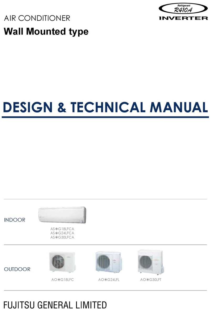 Fujitsu AS*G18LFCA series Service manual