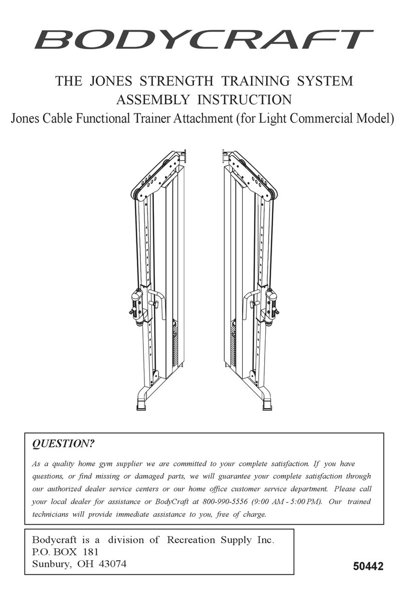 Body Craft 50442 Assembly instructions