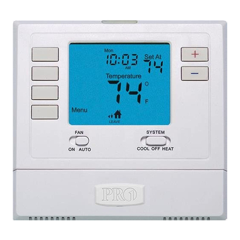 Pro 1 IAQ True Comfort T715 User manual Pro 1 IAQ True Comfort T715 User manual