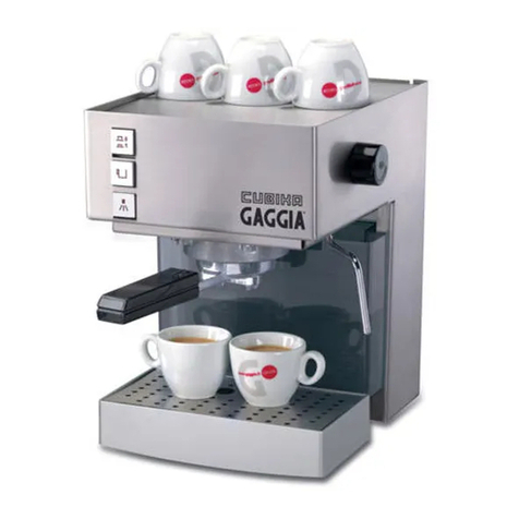 Gaggia CUBIKA operating instructions