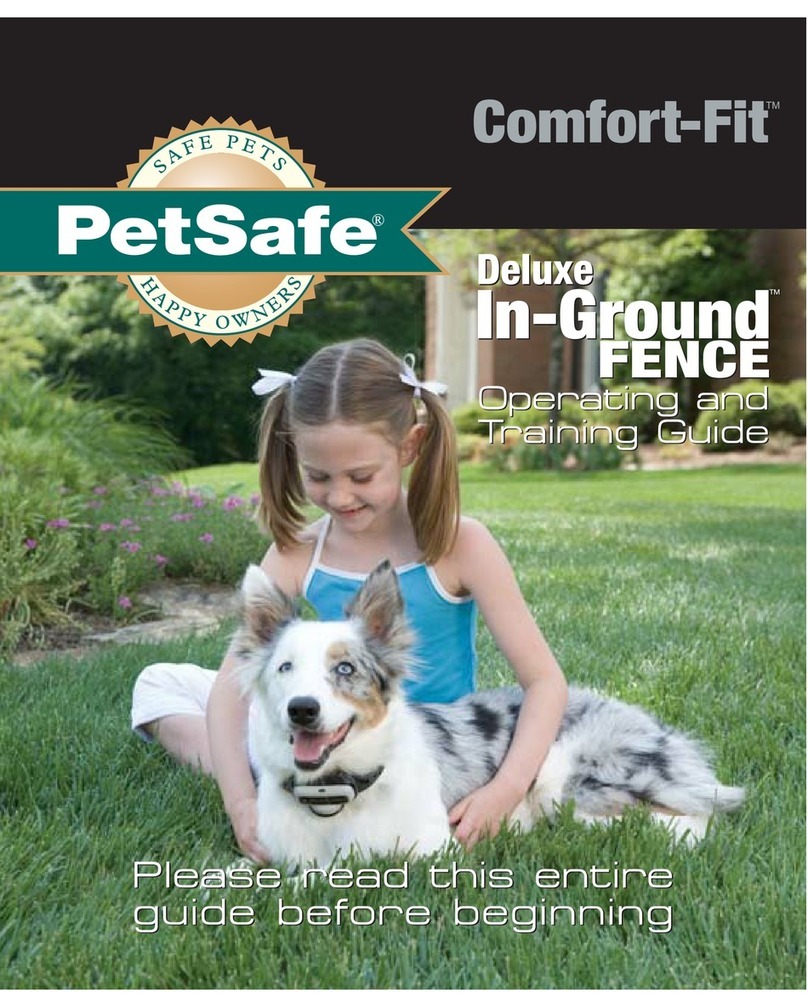 Petsafe Deluxe In-Ground Radio Fence Operating and training guide Petsafe Deluxe In-Ground Radio Fence Operating and training guide