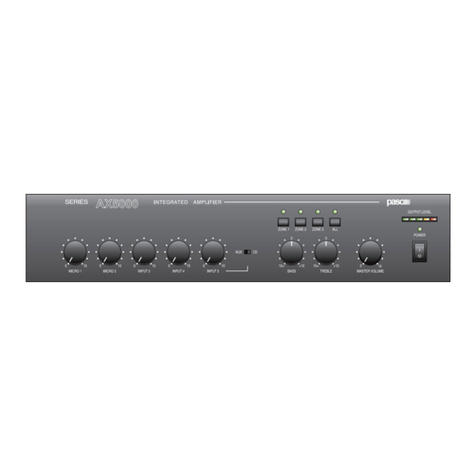 Paso Sound Products AX5060 User manual