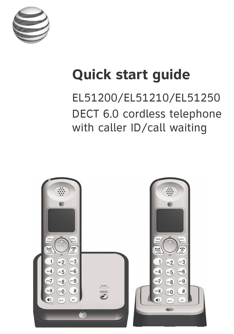 AT&T EL51200 User manual