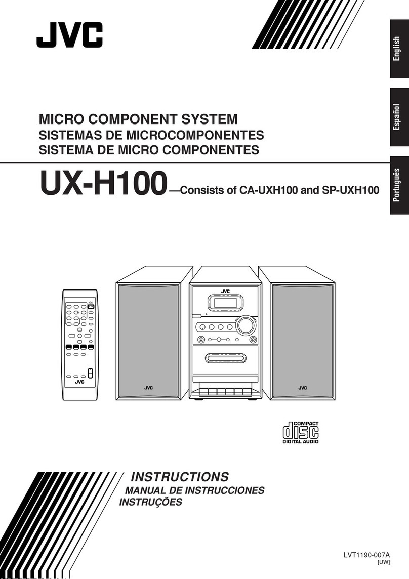 JVC UX-H100 User manual