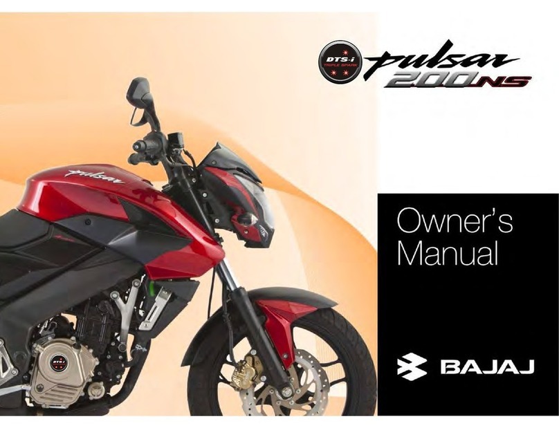 Pulsar 200 NS owner's manual