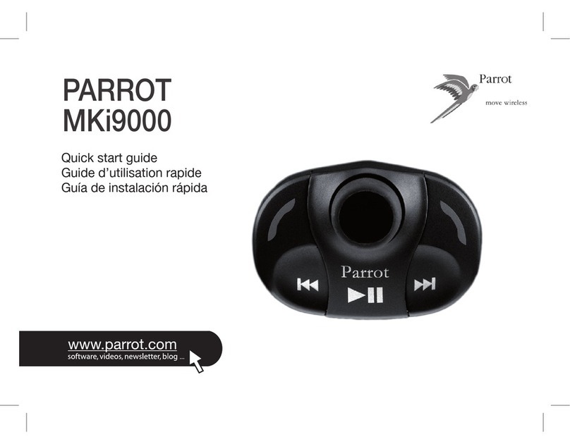 Parrot MKi9000 User manual