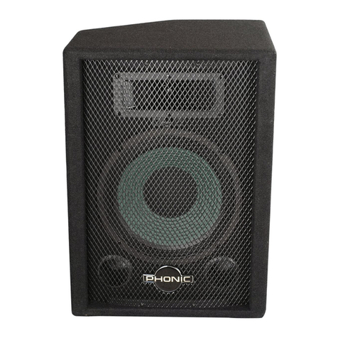 Phonic SEM 710 Plus user manual
