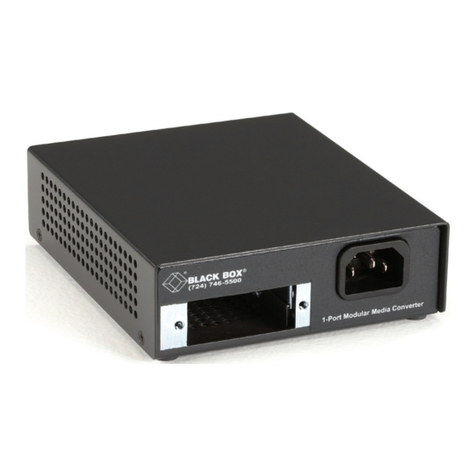 Black Box LE7401A-R2 User manual Black Box LE7401A-R2 User manual