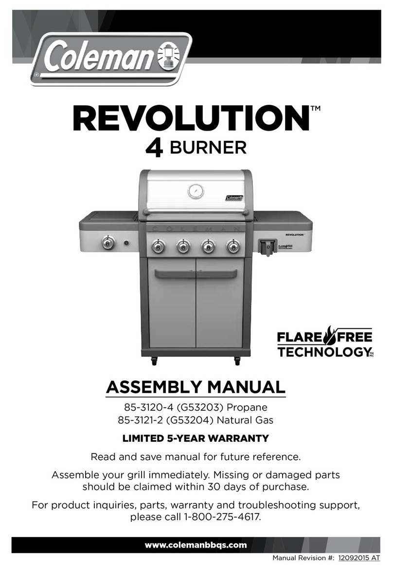 Coleman Revolution 85-3121-2 User manual