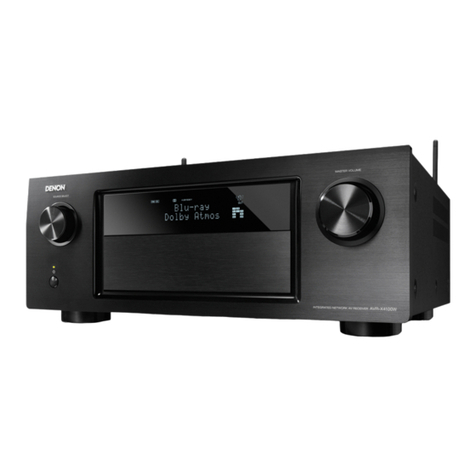 Denon AVR-X4100W owner's manual