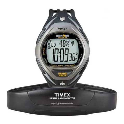 Timex Ironman Triathlon User manual