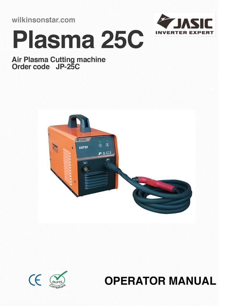 Jasic JP-25C User manual