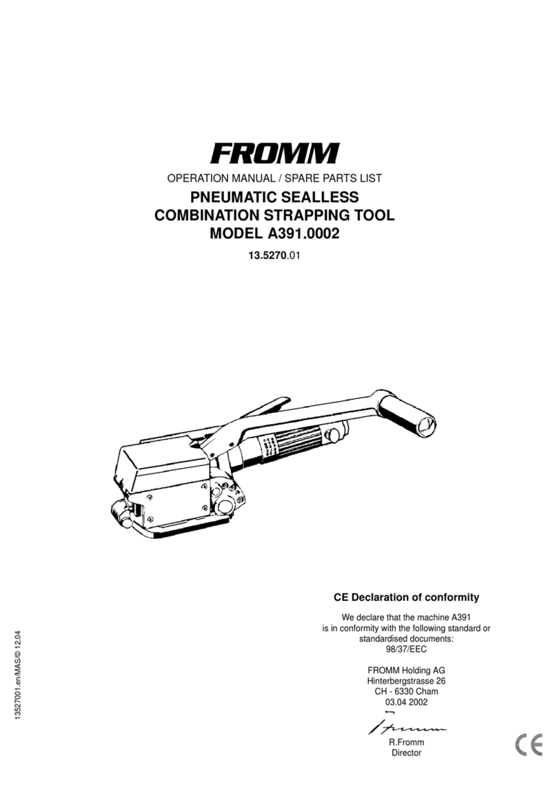 T&D fromm A391.0002 Operation manual