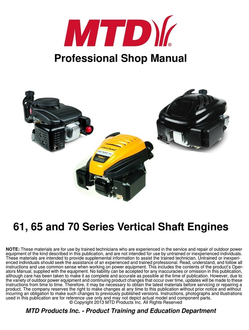 MTD 61 series Shop Manual