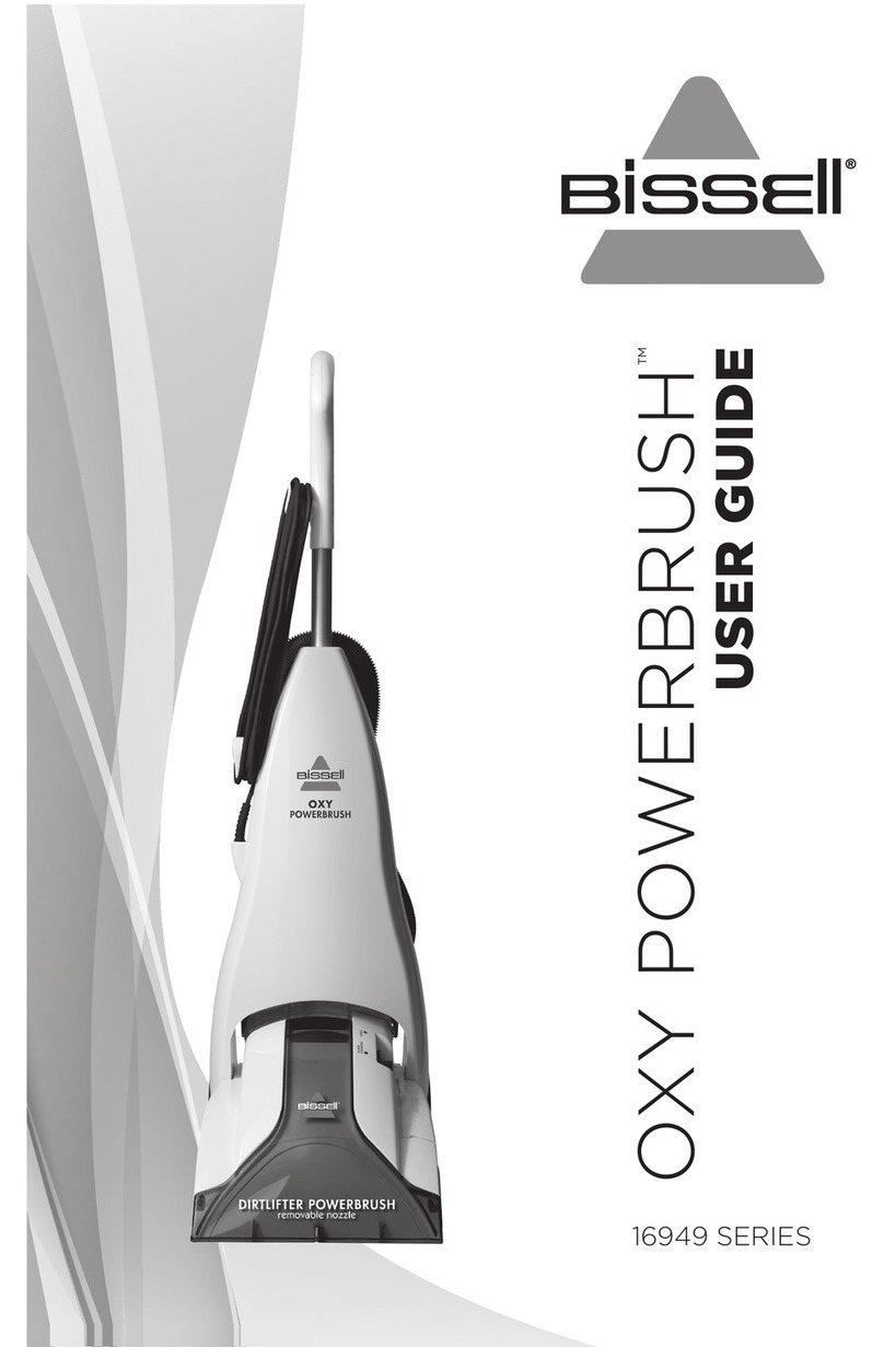 Bissell OXY POWERBRUSH 16949 SERIES user guide Bissell OXY POWERBRUSH 16949 SERIES user guide