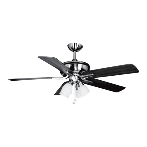 Harbor Breeze TIEMPO E-TM52BNK5CS User manual