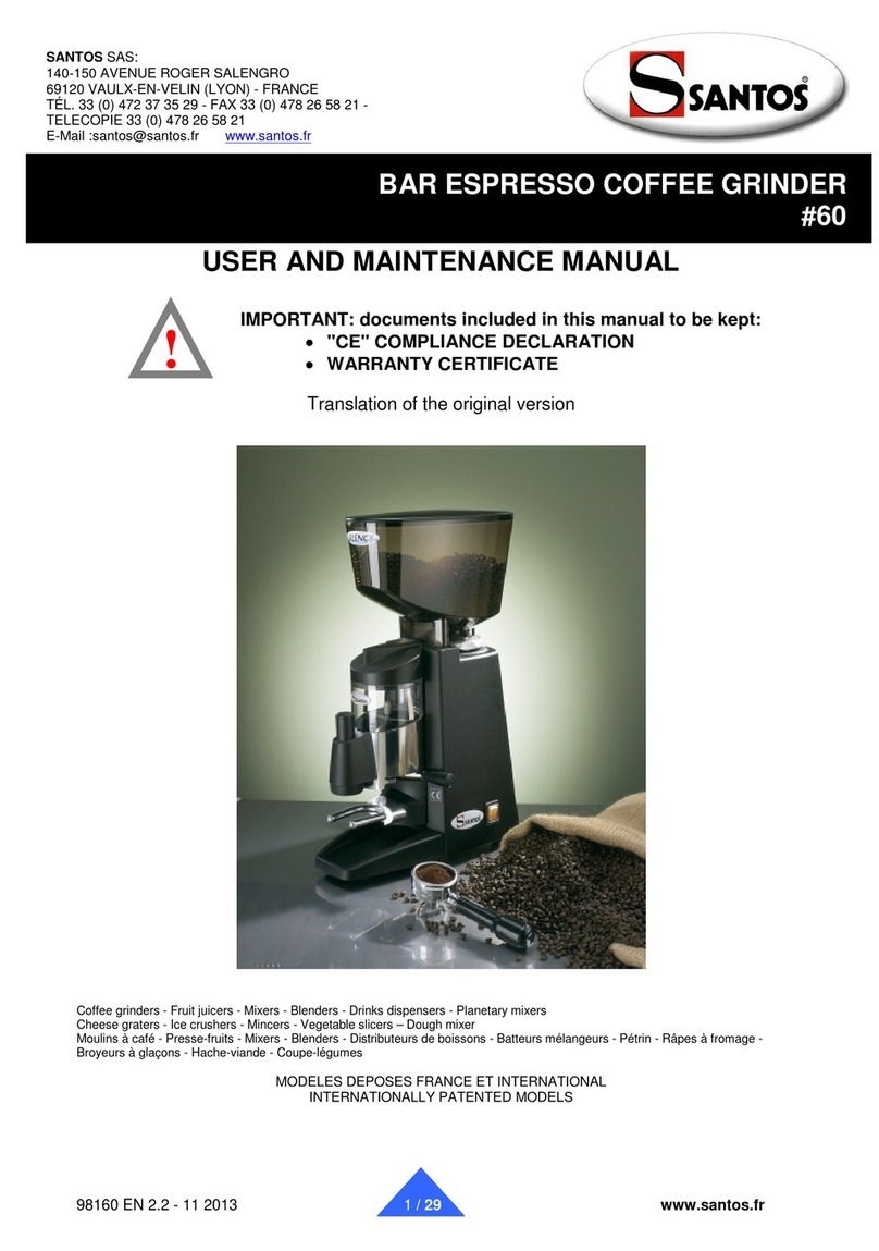 Santos 60 Operating instructions