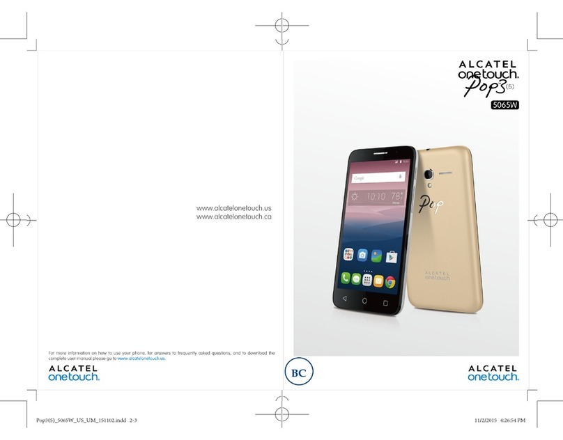 OneTouch Pop3 5065W User manual