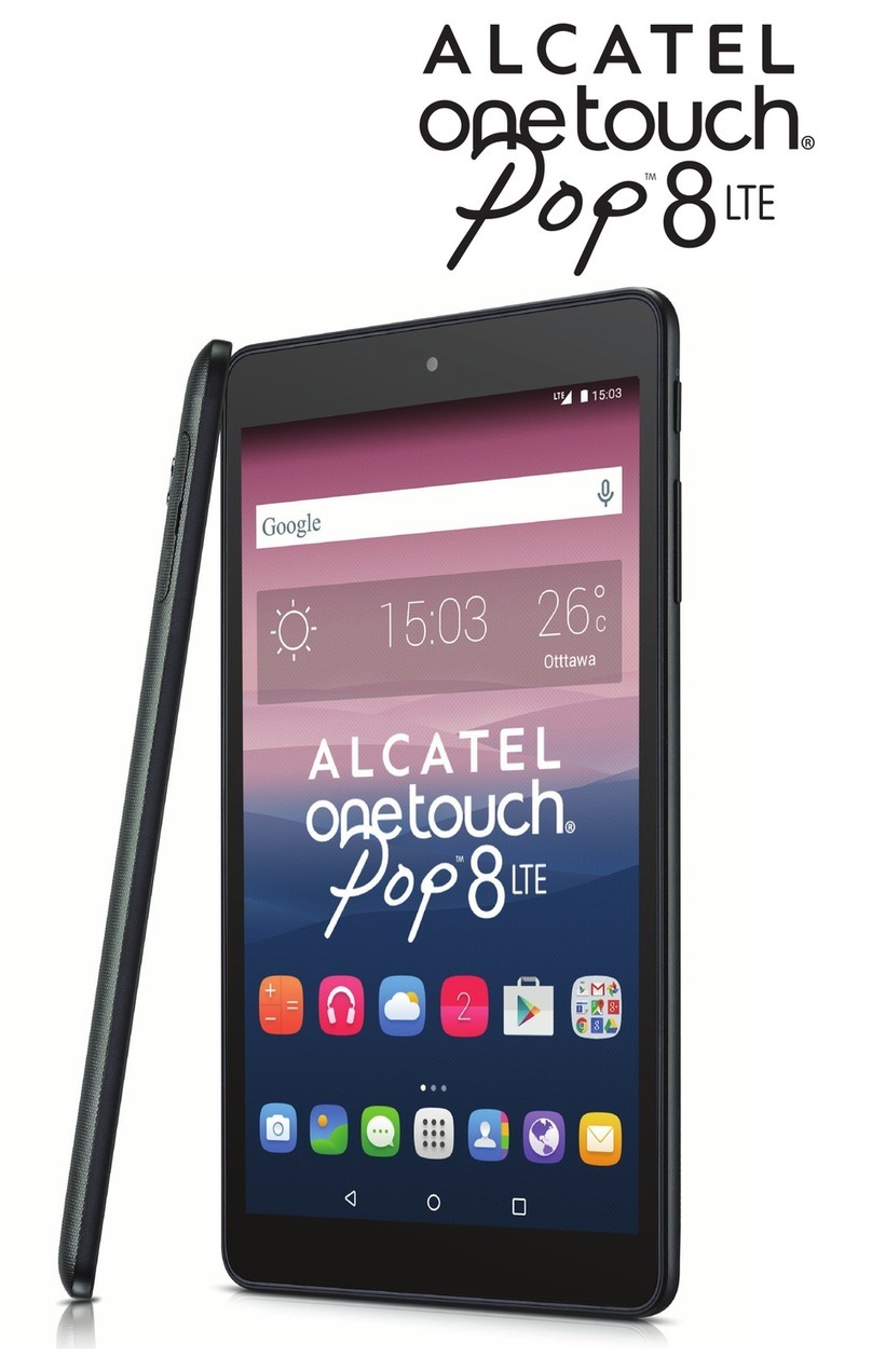 Alcatel OneTouch Pop 8 LTE User manual