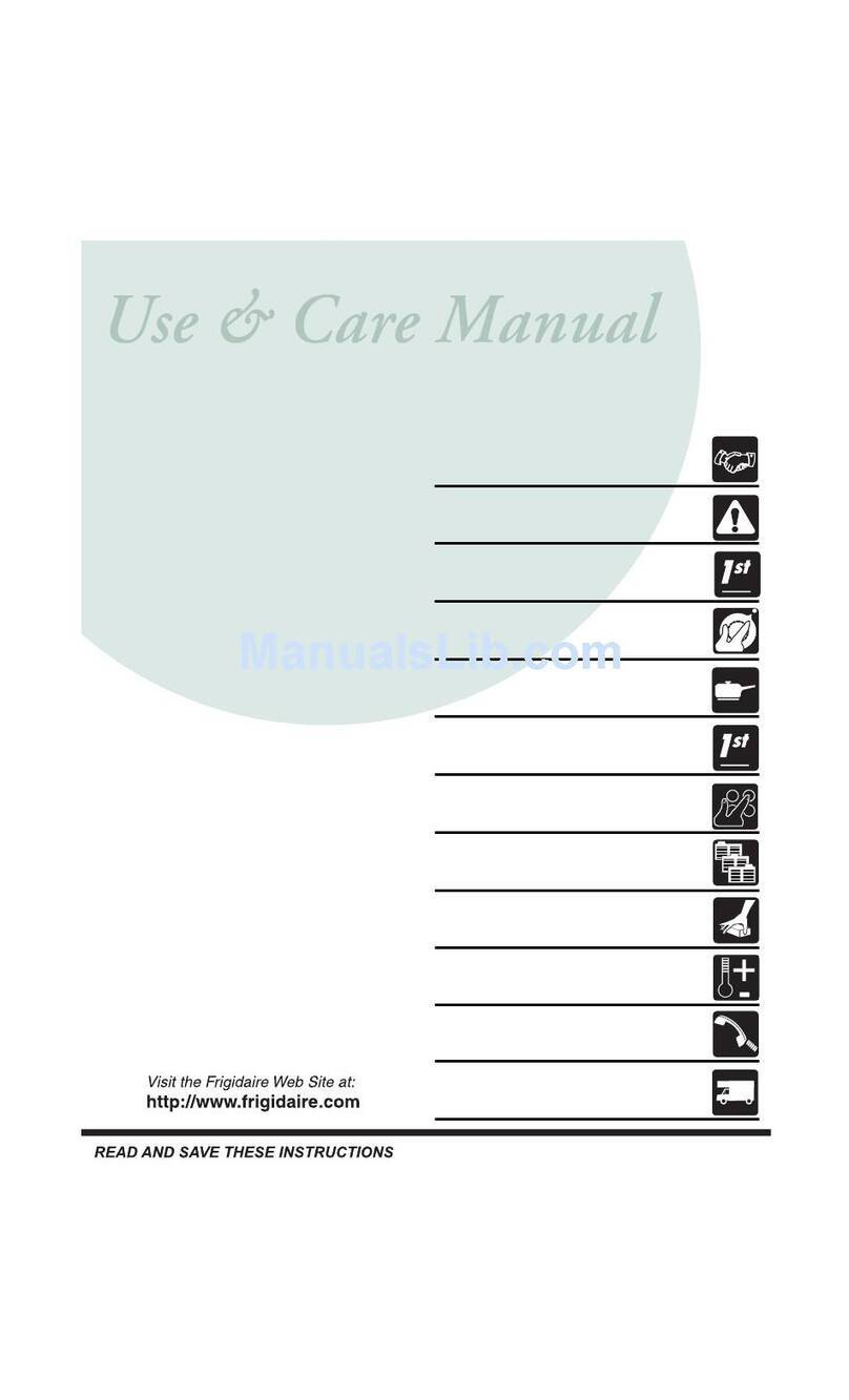 Frigidaire PGLEF385EB3 User manual
