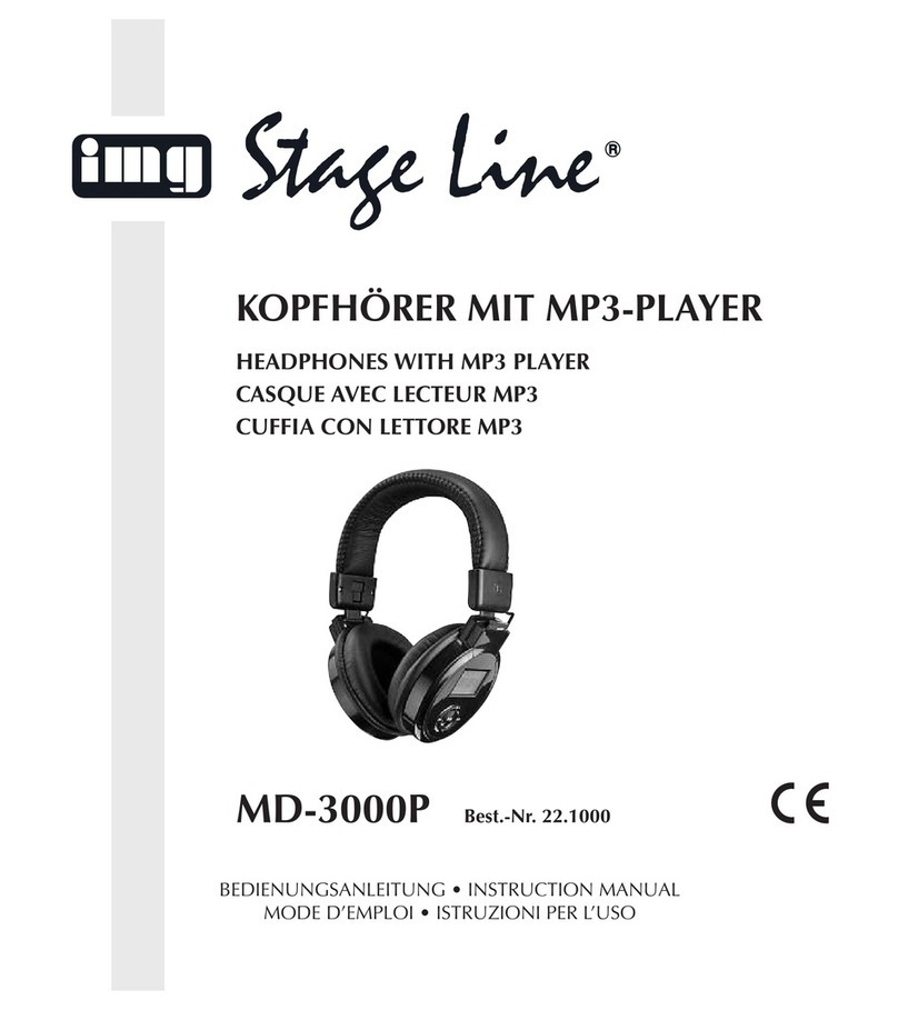 Stageline MD-3000P instruction manual