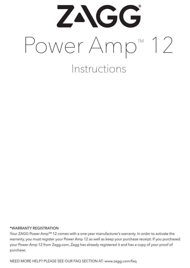 Zagg Power Amp 12 instructions