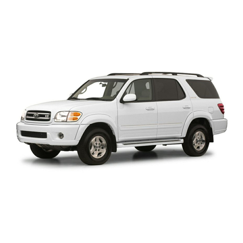 Toyota 2001 Sequoia owner's manual