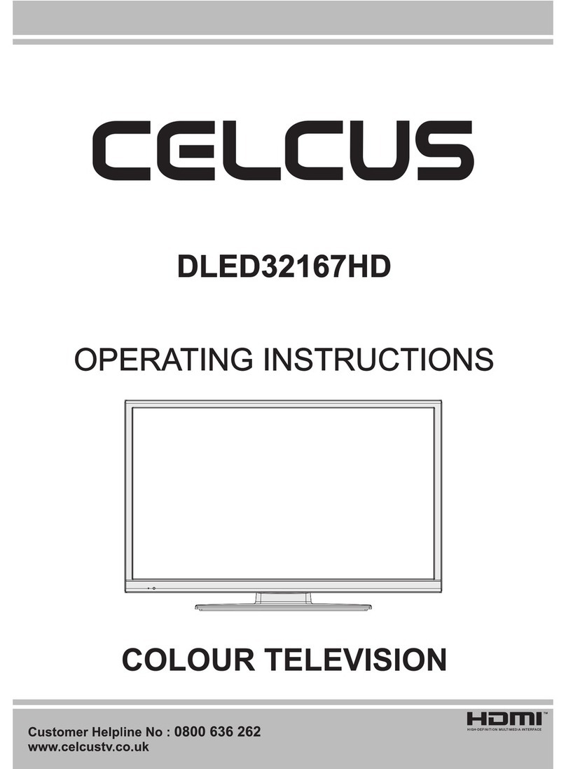 celcus DLED32167HD User manual