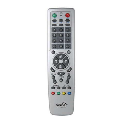 Home URC 20 instruction manual