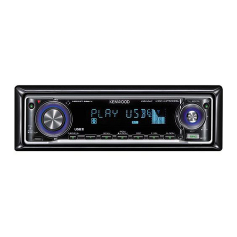 Kenwood KDC-MP5033U User manual