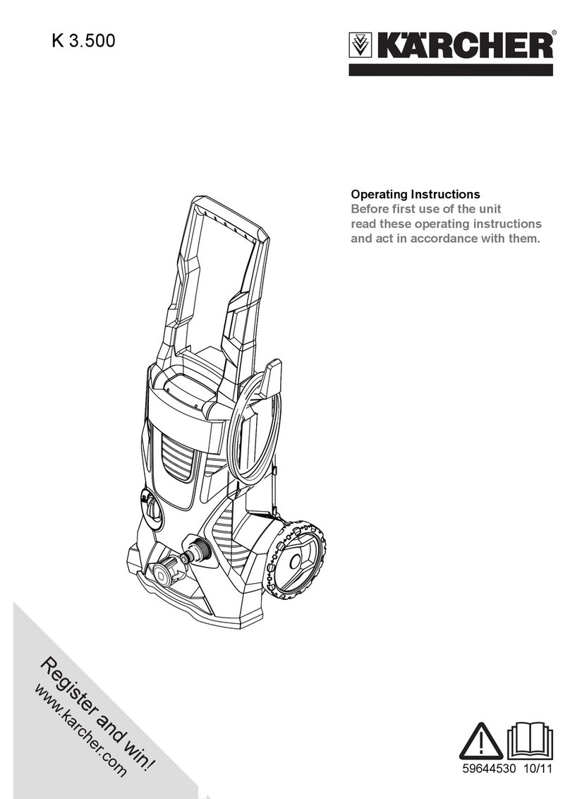 Kärcher K 3.500 operating instructions