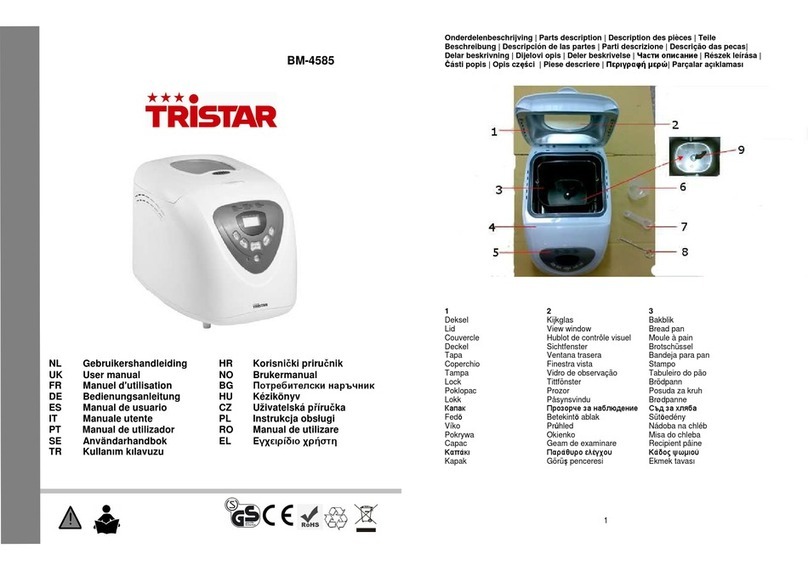 TriStar BM-4585 user manual