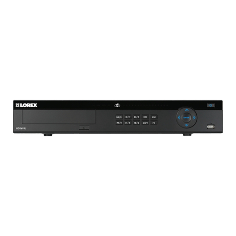 Lorex NR800 Series User manual Lorex NR800 Series User manual