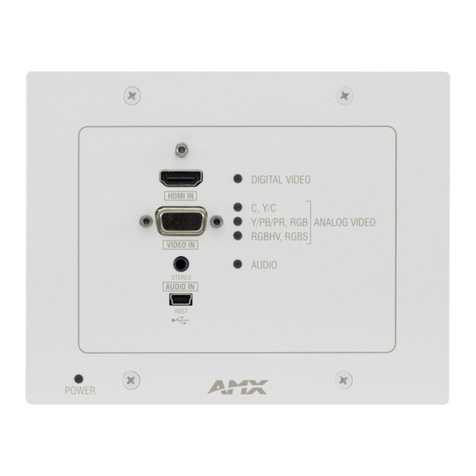 AMX DX-TX Hardware reference manual