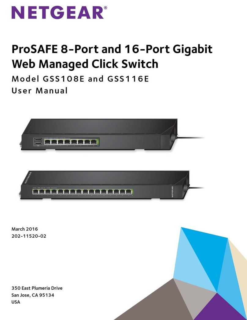 NETGEAR GSS108E User manual