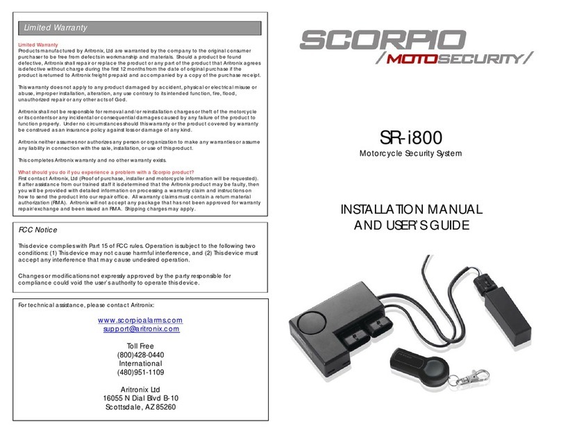 Scorpio SR-i800 Guide