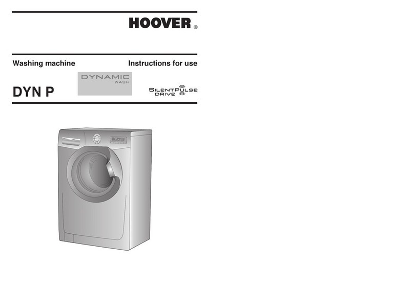 Hoover DYN-9166P User manual