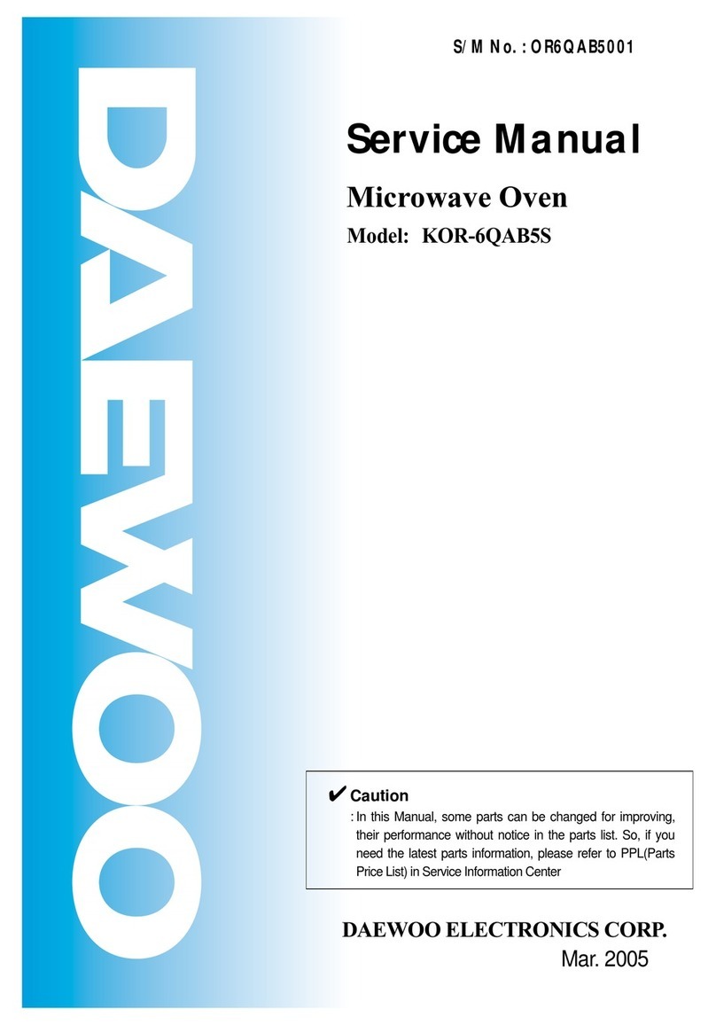 Daewoo KOR-6QAB5S User manual