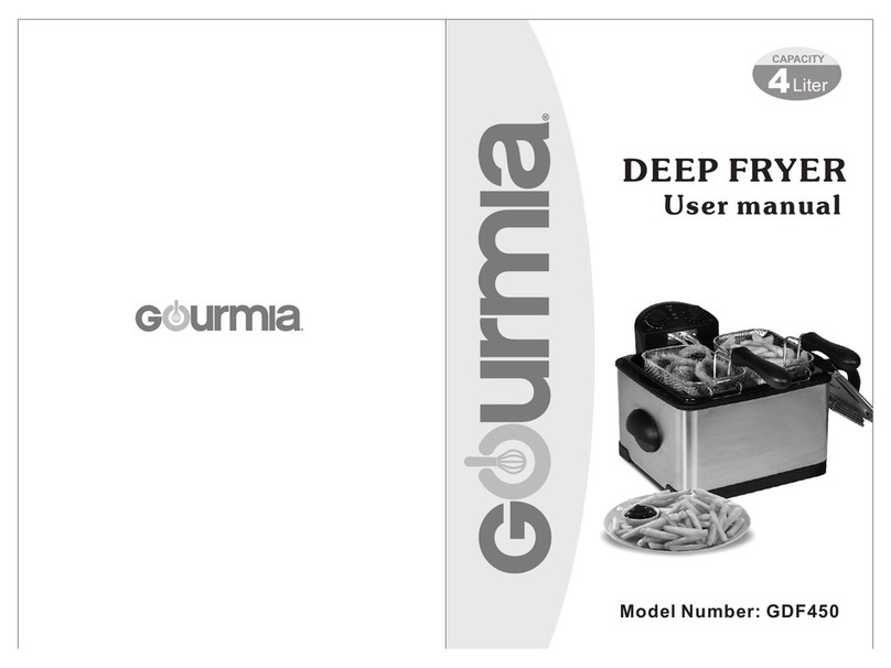 Gourmia GDF450 user manual