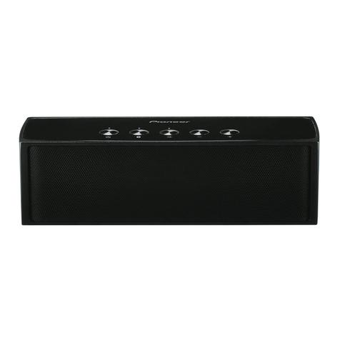 Pioneer XW-btsp70 instruction manual