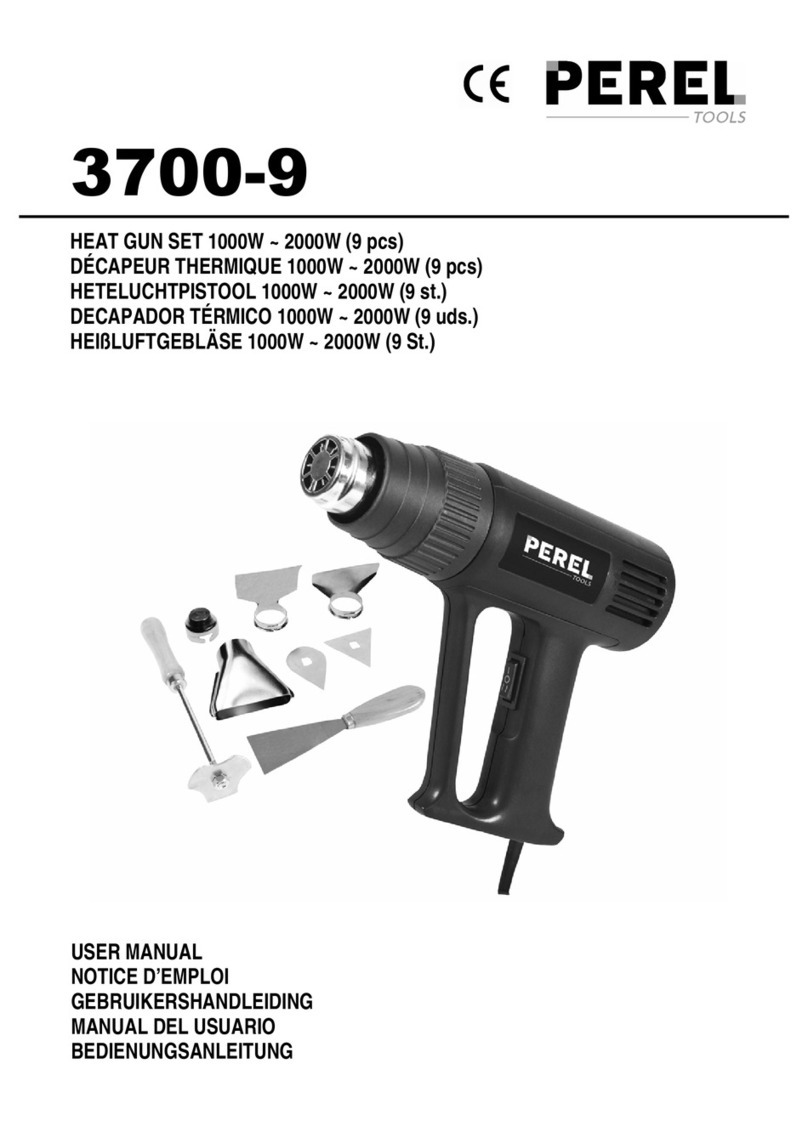 Perel 3700-9 user manual