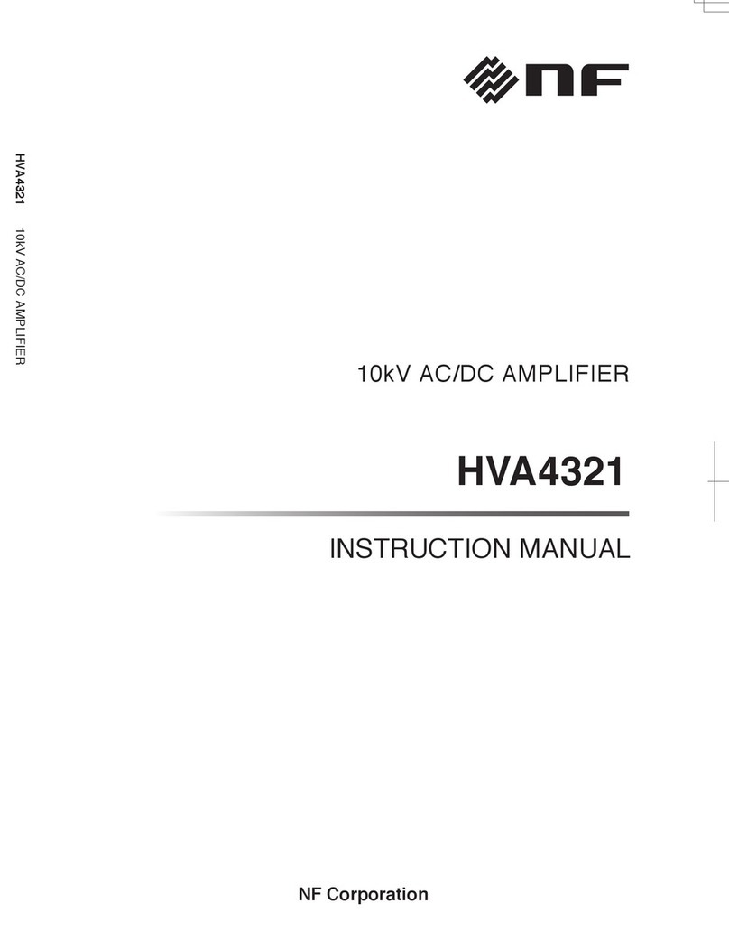 NF HVA4321 instruction manual
