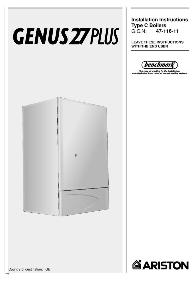 Ariston Genus 27 Plus User manual