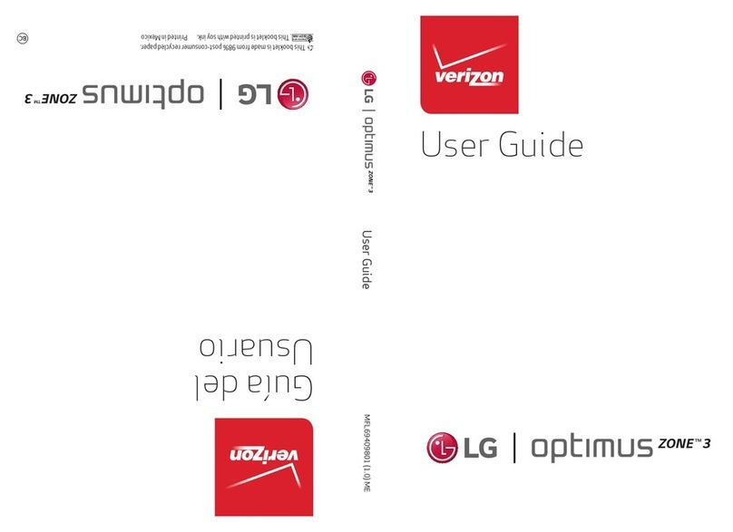LG optimus zone 3 User manual